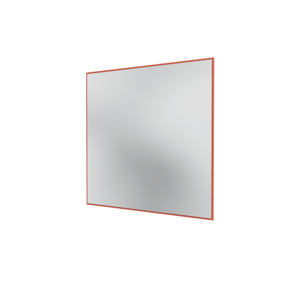 Miroir Colour Frame SP1818 Montana, cadre laqué 162 Hokkaido, vue de trois quarts sur fond blanc