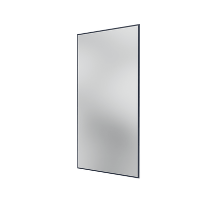 Miroir Colour Frame SP1224 Montana, cadre laqué 147 Shadow, vue de trois quarts sur fond blanc
