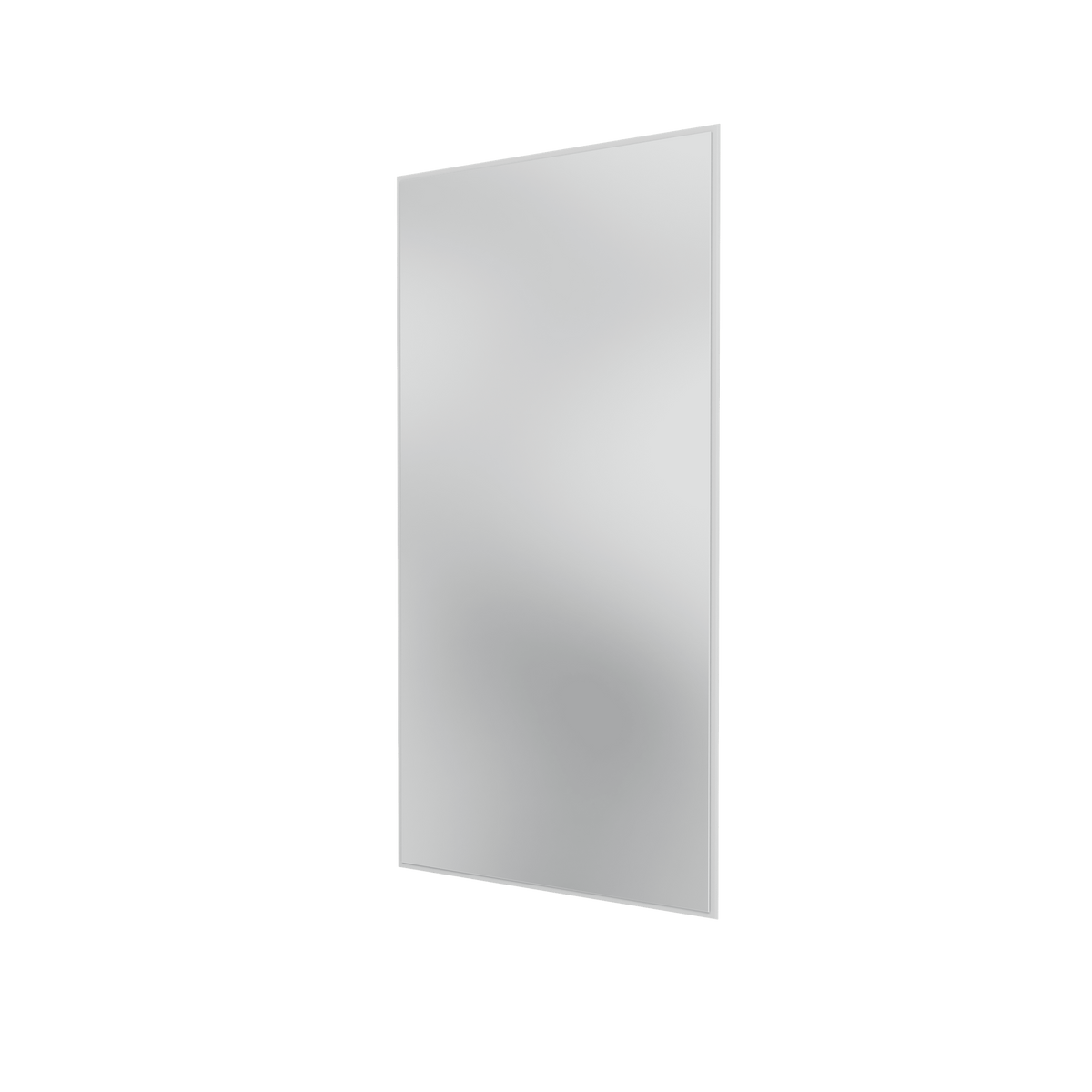 Miroir Colour Frame SP1224 Montana, cadre laqué 09 Nordic, vue de trois quarts sur fond blanc