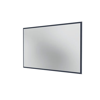 Miroir Colour Frame SP1208 Montana, cadre laqué 147 Shadow, vue de trois quarts sur fond blanc