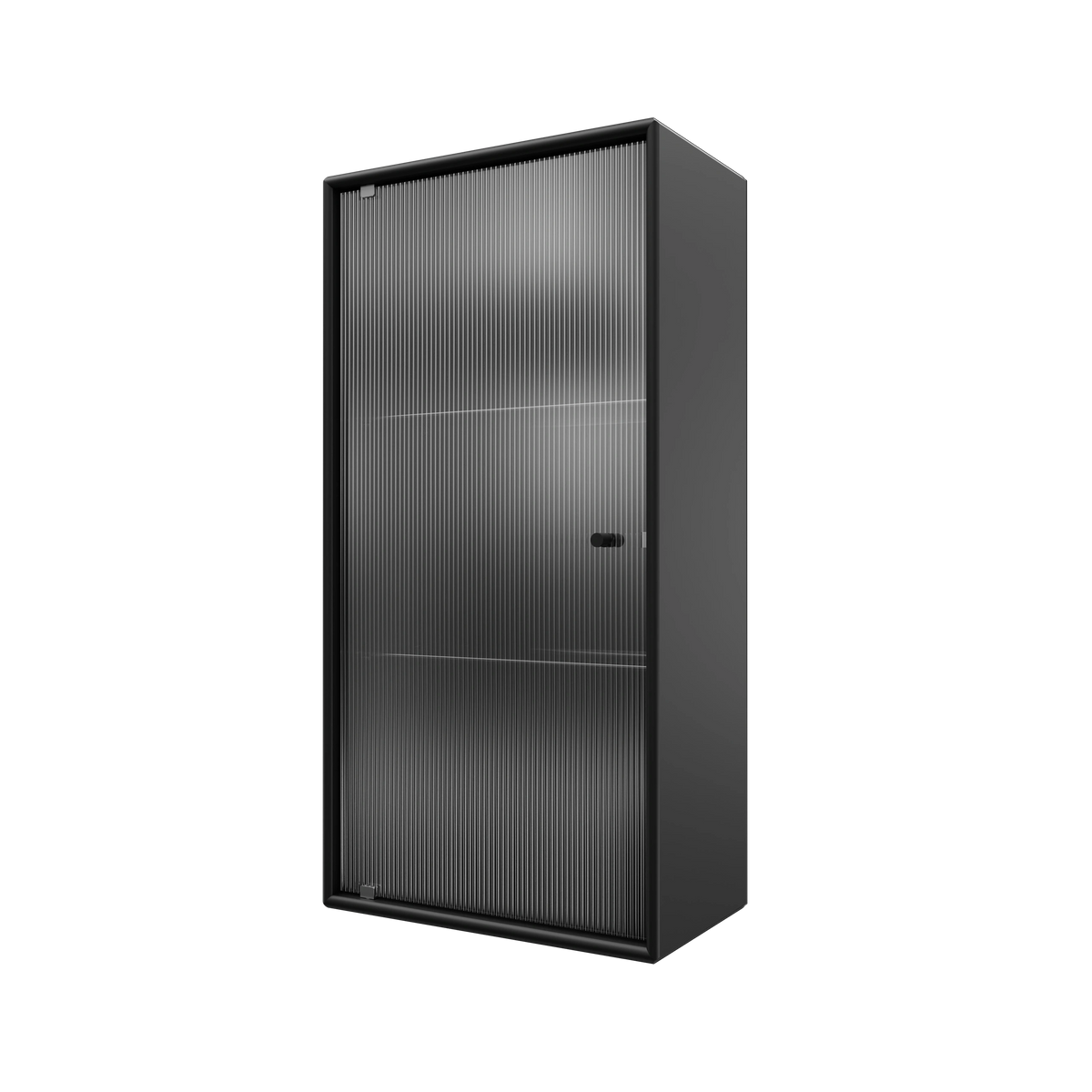 Cabinet Ripple V, laque 05 Black, packshot Montana