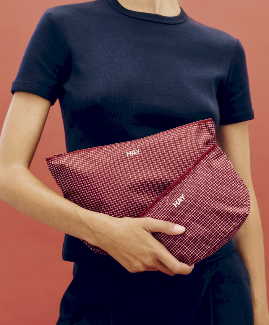 Pochette Grid - Hay