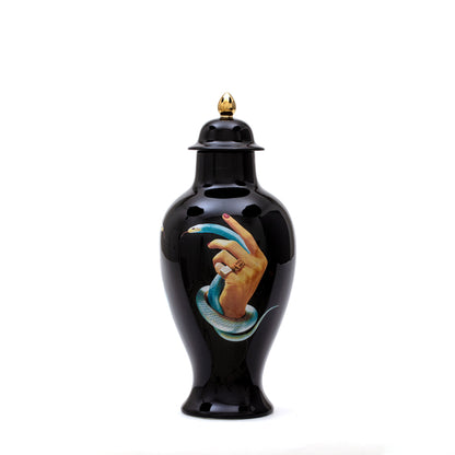 Vase Hands With Snakes de ToiletPaper - Seletti-vue 1-The Woods Gallery