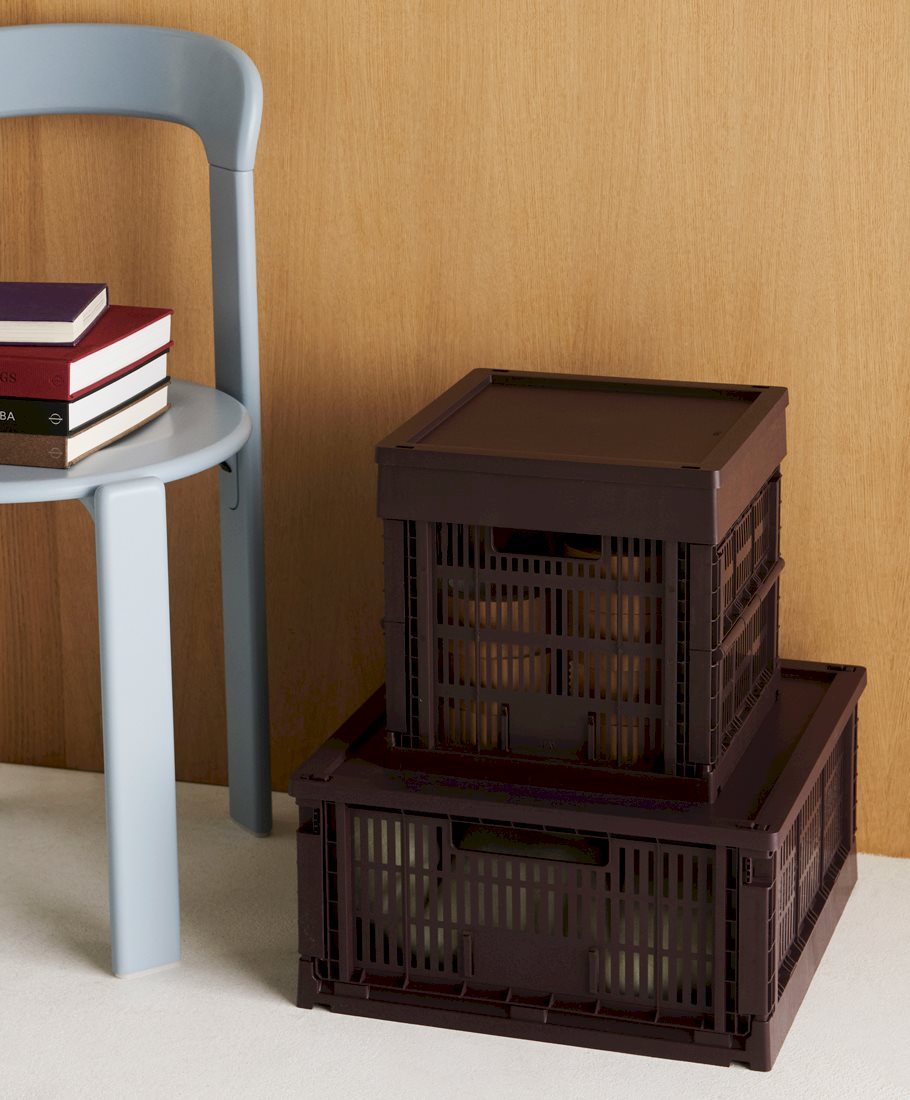 Couvercle plastique Colour Crate - Hay