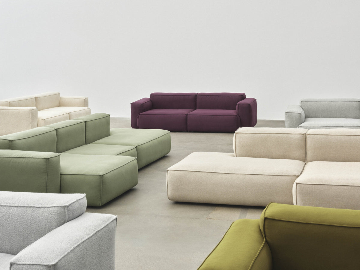 Canapés Mags Soft Low déhoussables de Hay en plusieurs compositions et coloris, vue d&