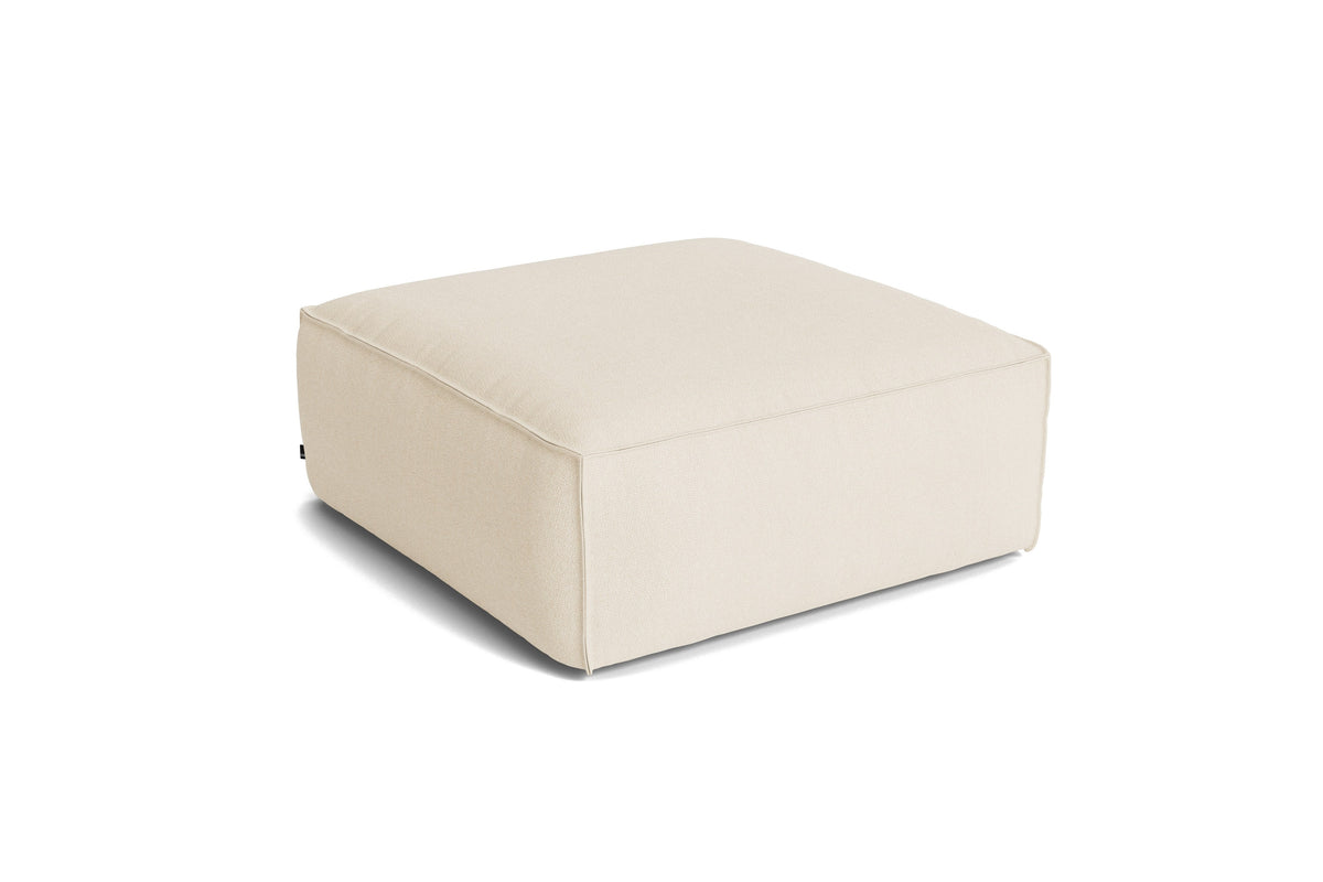 Ottoman S01RC du canapé Mags Soft Low déhoussable de Hay, ottoman XS, tissu Turf Cream