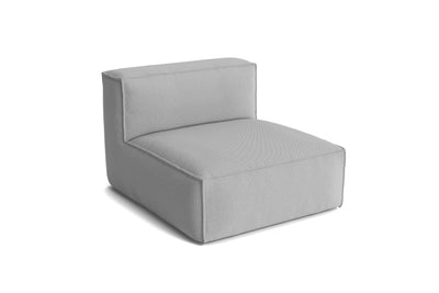 Module S1963RC du canapé Mags Soft Low déhoussable de Hay, module intérieur large, tissu Steelcut Trio 113