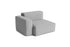 Module S1964RC du canapé Mags Soft Low déhoussable de Hay, accoudoir gauche large, tissu Steelcut Trio 113