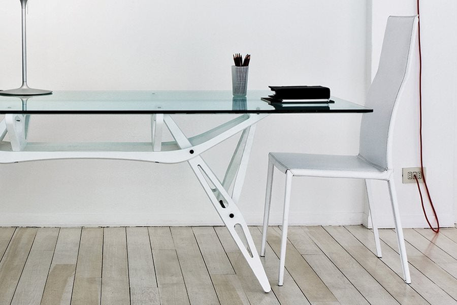 Chaise Lealta 2081 de Roberto Barbieri - Zanotta, vue 1