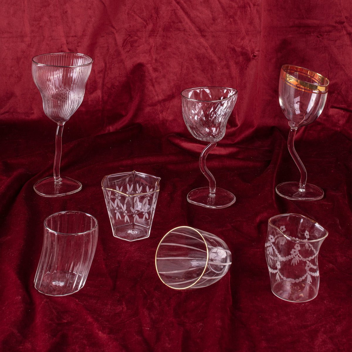 Verre à vin Diamonds Classics on Acid de Diesel Living - Seletti-vue 2-The Woods Gallery