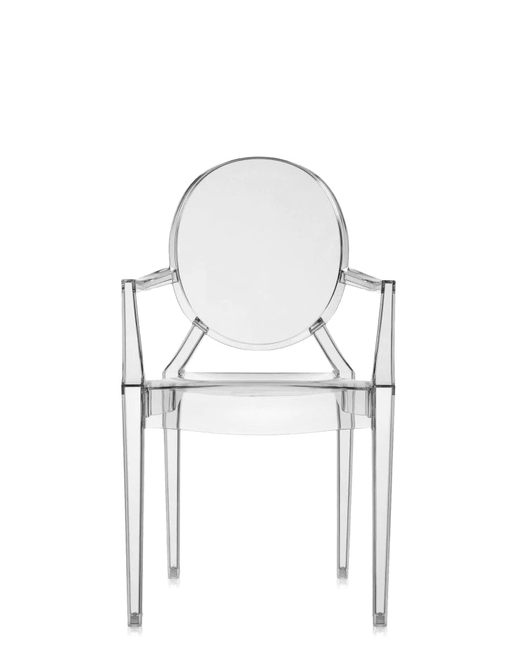 lot de 2 Fauteuil Louis Ghost de Philippe Starck - Kartell-Cristal-The Woods Gallery