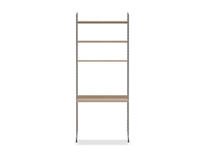 Espace de travail Workspace A - String Furniture-Chêne-Marron foncé-The Woods Gallery
