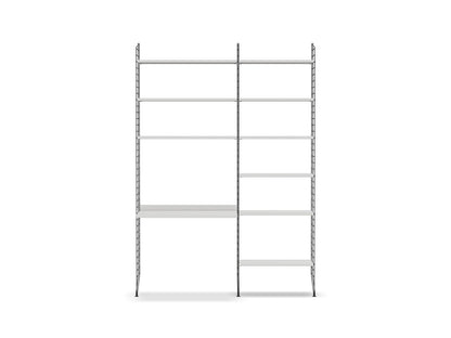 Espace de travail Workspace B - String Furniture-Gris foncé-Blanc-The Woods Gallery