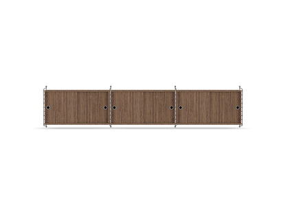 Ensemble de salon D - String Furniture-Marron foncé - Noyer-The Woods Gallery
