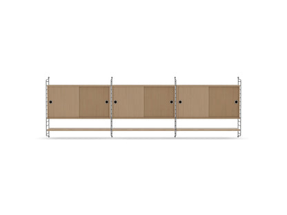 Ensemble de salon E - String Furniture-Gris foncé - Chêne-The Woods Gallery