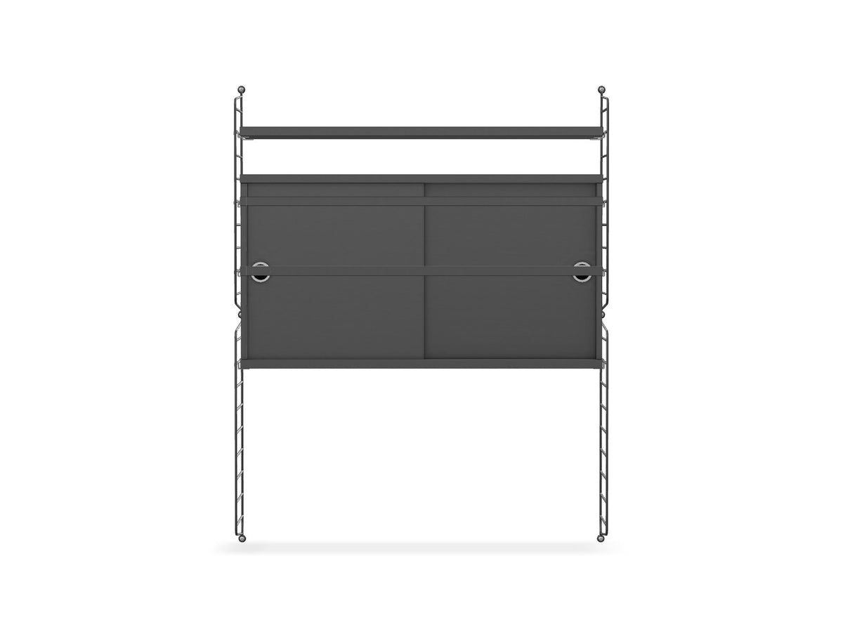 Ensemble de salon I - String Furniture-Gris foncé-The Woods Gallery