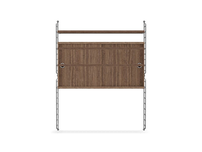 Ensemble de salon I - String Furniture-Gris foncé - Noyer-The Woods Gallery