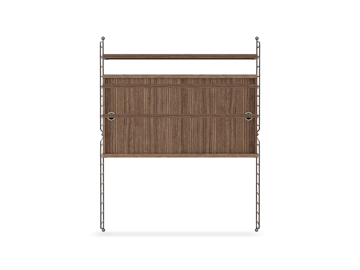 Ensemble de salon I - String Furniture-Marron foncé - Noyer-The Woods Gallery