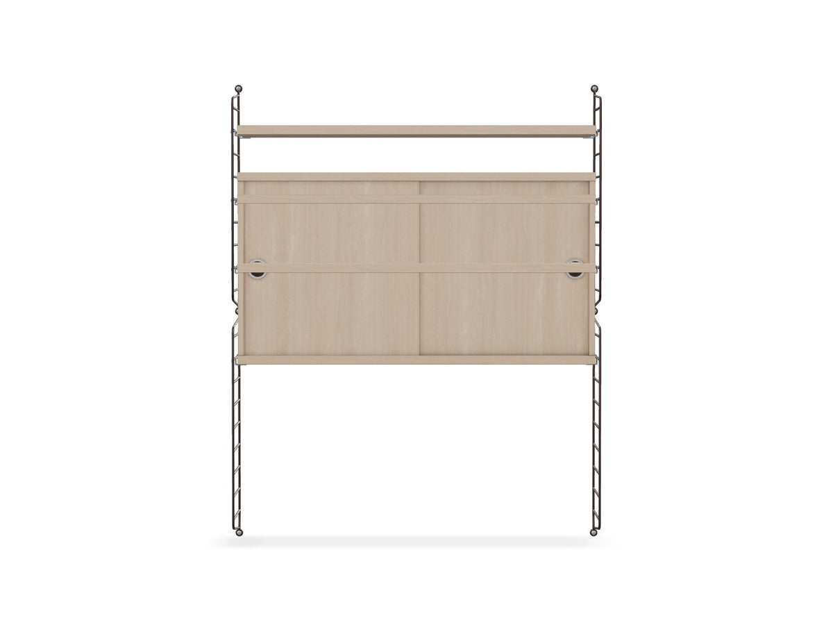 Ensemble de salon I - String Furniture-Marron foncé - Frêne-The Woods Gallery