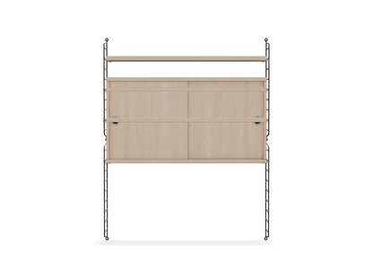Ensemble de salon I - String Furniture-Marron foncé - Frêne-The Woods Gallery