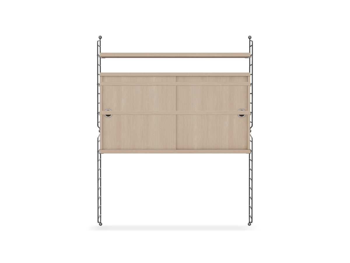 Ensemble de salon I - String Furniture-Gris foncé - Frêne-The Woods Gallery