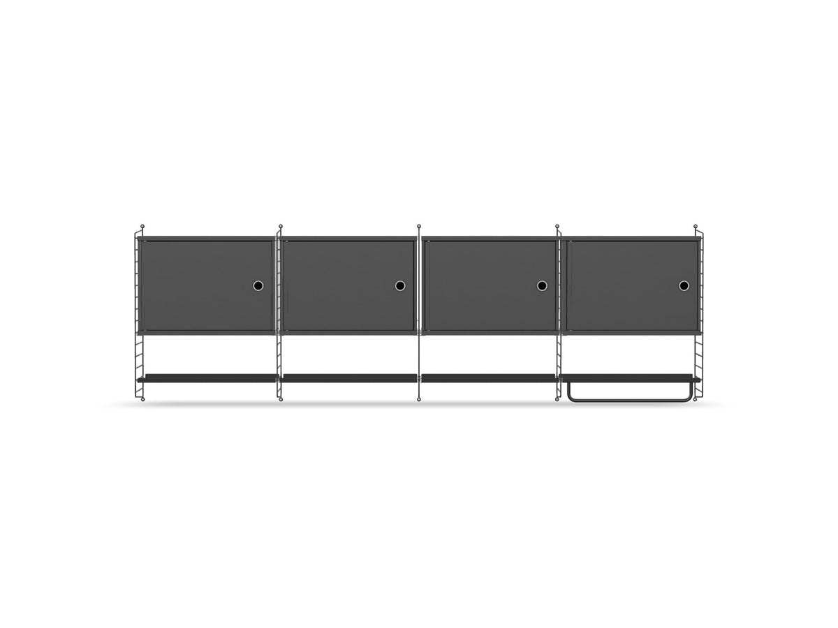Ensemble de Cuisine K - String Furniture-Gris foncé-The Woods Gallery