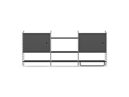 Ensemble de Cuisine M - String Furniture-Gris foncé-The Woods Gallery