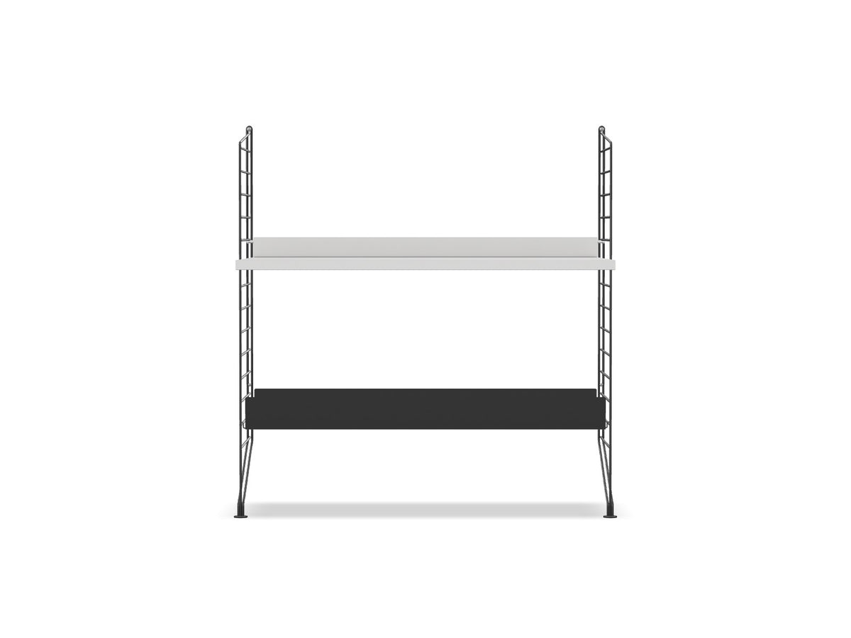 Ensemble Chambre d’enfant A - String Furniture-Blanc - Gris foncé-The Woods Gallery