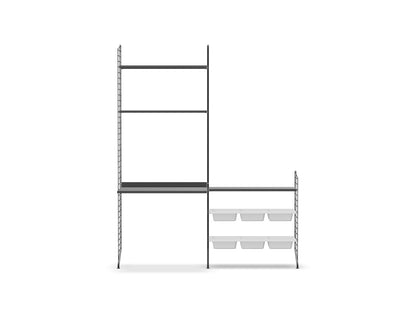 Ensemble Chambre d’enfant E - String Furniture-Gris foncé-The Woods Gallery