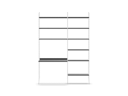 Ensemble Chambre d’enfant D - String Furniture-Blanc - Gris foncé-The Woods Gallery