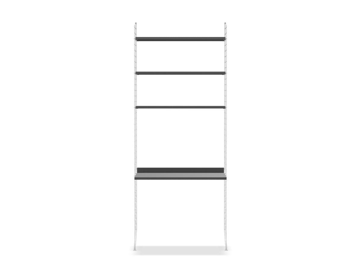 Ensemble Chambre d’enfant C - String Furniture-Blanc - Gris foncé-The Woods Gallery