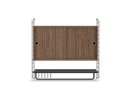 Ensemble de Chambre F - String Furniture-Gris foncé - Noyer-The Woods Gallery