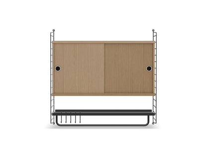 Ensemble de Chambre F - String Furniture-Gris foncé - Chêne-The Woods Gallery