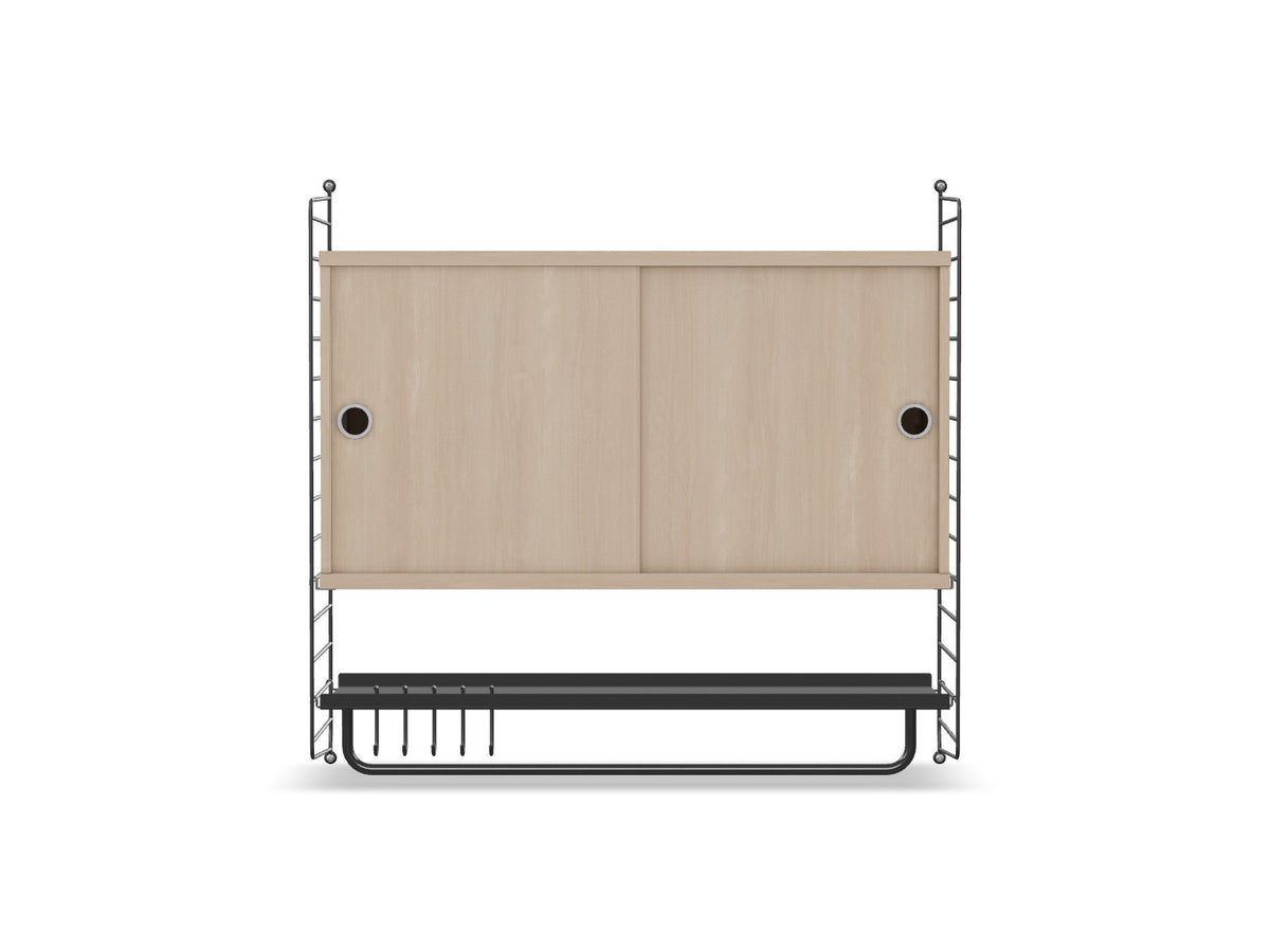 Ensemble de Chambre F - String Furniture-Gris foncé - Frêne-The Woods Gallery