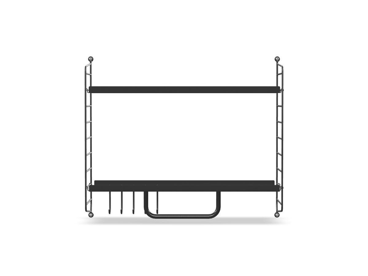 Ensemble Salle de bain E - String Furniture-Gris foncé-The Woods Gallery