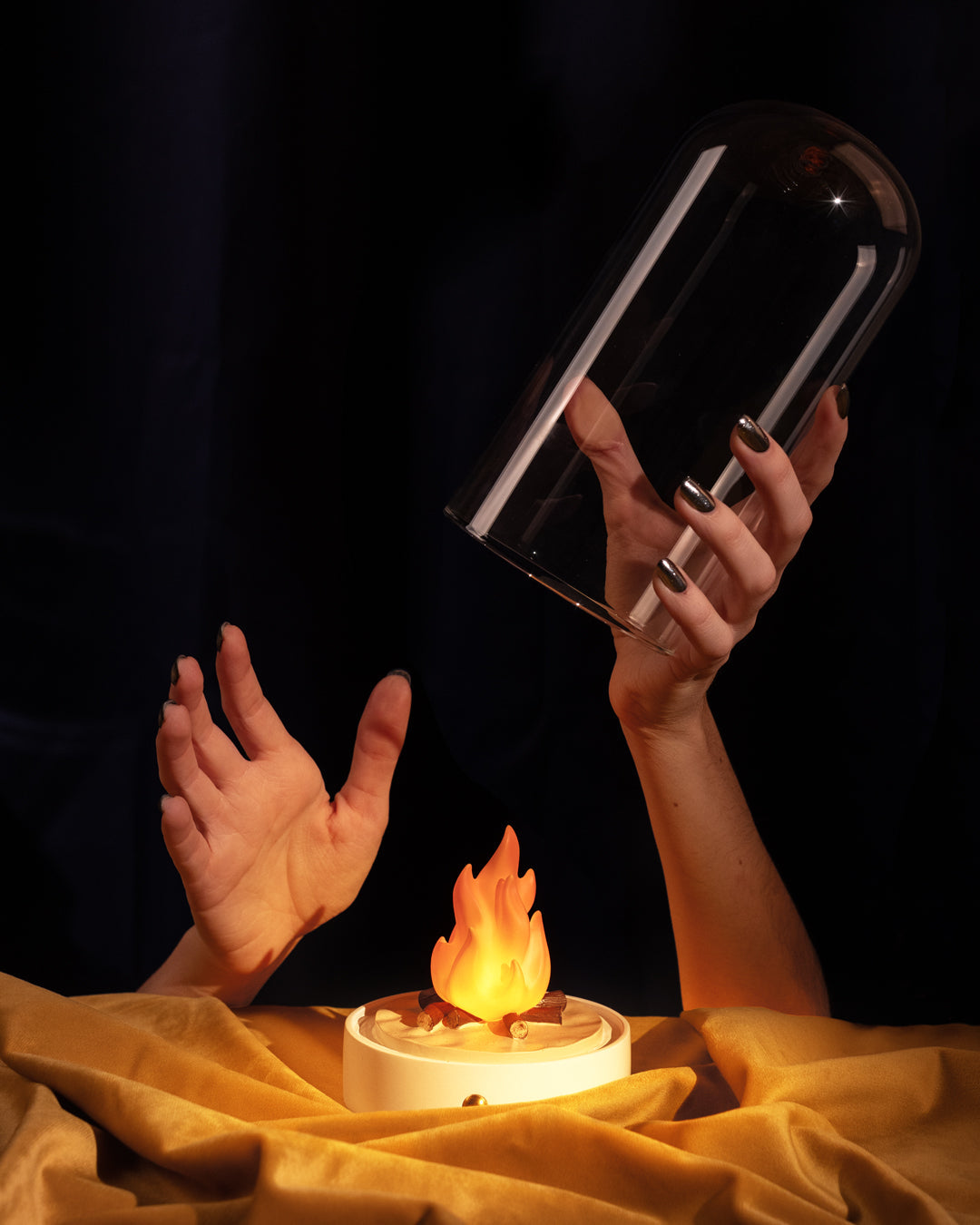 Lampe My Little Bonfire de Marcantonio - Seletti-vue 2-The Woods Gallery