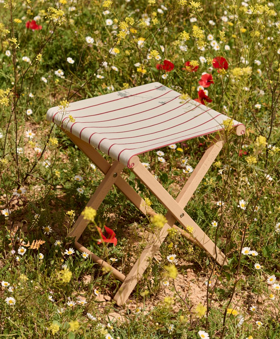 Tabouret pliant Outdoor Market de Jasper Morrison - Hay