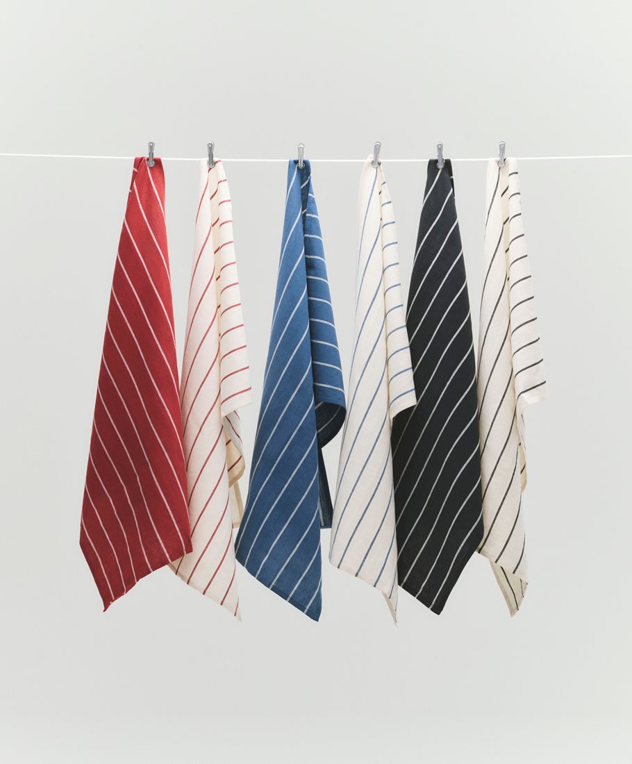 Torchon (lot de 2) Outdoor Market de Jasper Morrison - Hay
