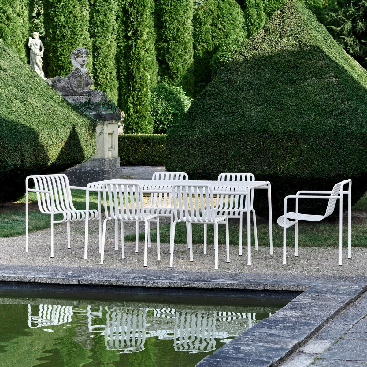 Table rectangulaire Palissade L 220 de Ronan et Erwan Bouroullec - Hay-vue d’ambiance 4-The Woods Gallery