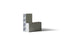 Lampe à poser Tsai Light de Mario Tsai - Cassina-blocs en béton gris assemblés en L-Cassina