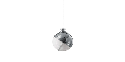Suspension Helena de Charles Eames - Cassina-vue de face, sphère en verre suspendue-Cassina