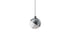 Suspension Helena de Charles Eames - Cassina-vue de face, sphère en verre suspendue-Cassina