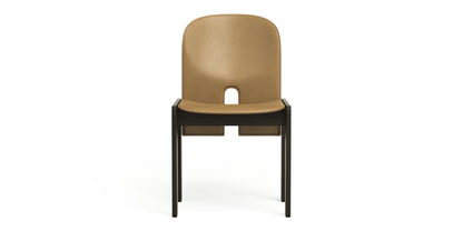 Chaise 121 en cuir d&