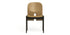 Chaise 121 en cuir d&