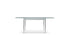 Table La Roche (LC12) de Le Corbusier et Pierre Jeanneret - Cassina-vue de face, plateau en verre et pieds chromés-Cassina