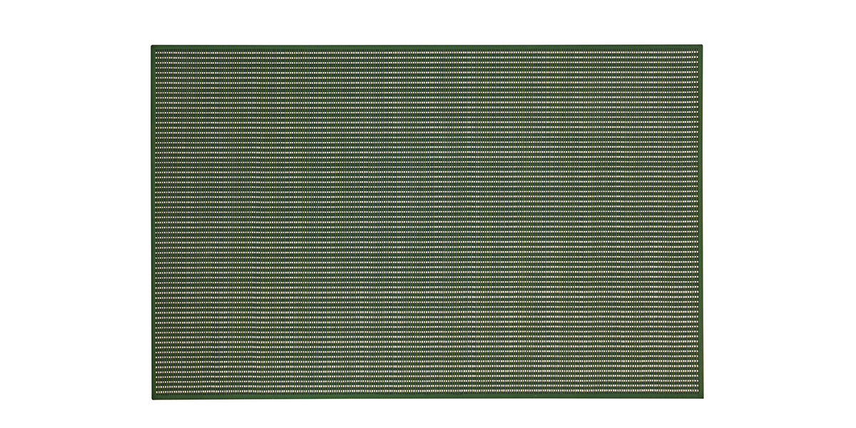 Tapis Shuttle de Karin Carlander - Cassina-vue de dessus, tapis vert quadrillé-Cassina