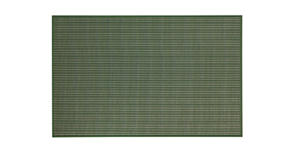 Tapis Shuttle de Karin Carlander - Cassina-vue de dessus, tapis vert quadrillé-Cassina
