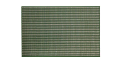 Tapis Shuttle de Karin Carlander - Cassina-vue de dessus, tapis vert quadrillé-Cassina