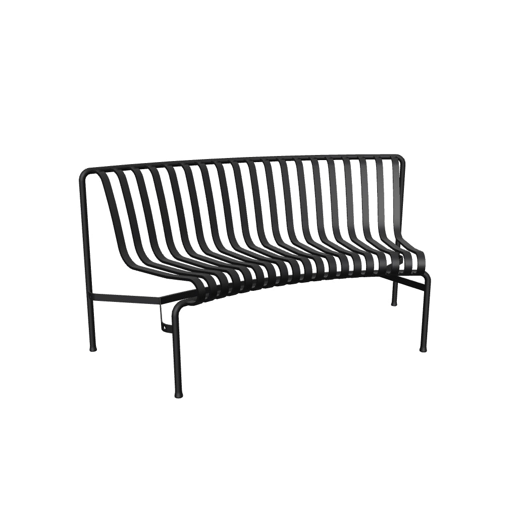 Banc Palissade Park Dining in en 3D - HAY