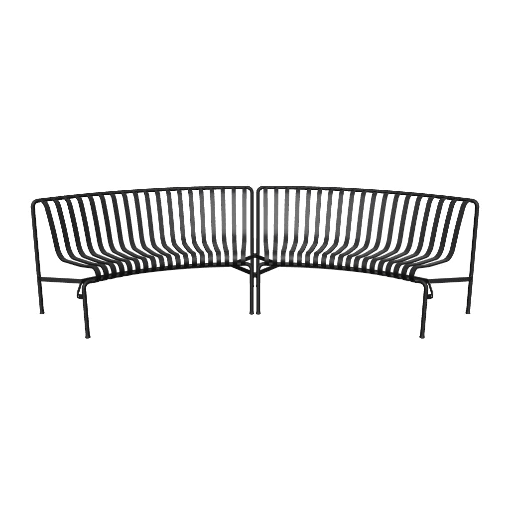 Banc Palissade Park Dining in/in en 3D - HAY